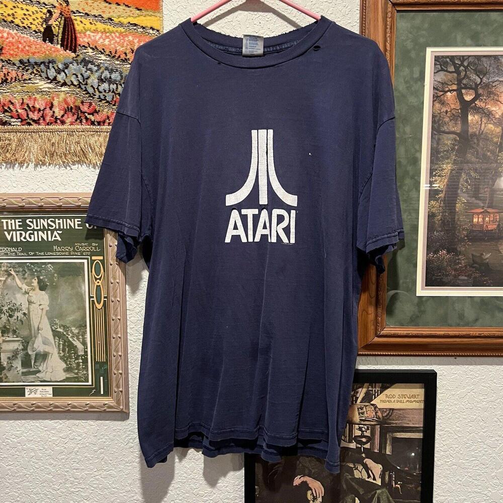 Vintage 90’s RARE Atari Gaming Promo Shirt Size‎ XL